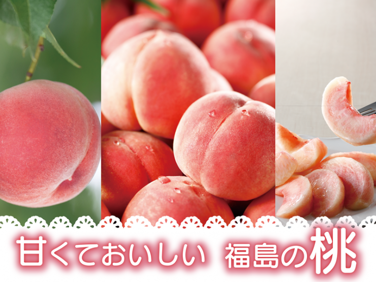 福島の桃の画像