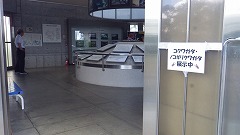 インフォメーションセンター入口から