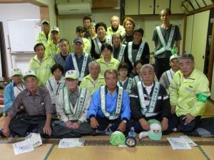 東新向自治会自主防犯会