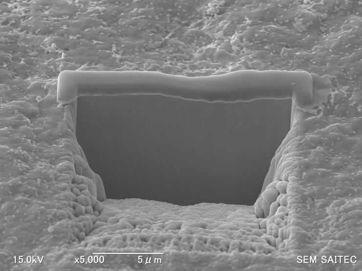 5000倍の二次電子像