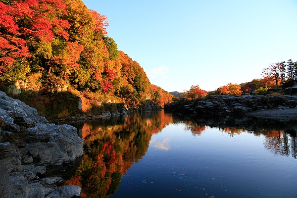 長瀞の紅葉（長瀞紅葉まつり）