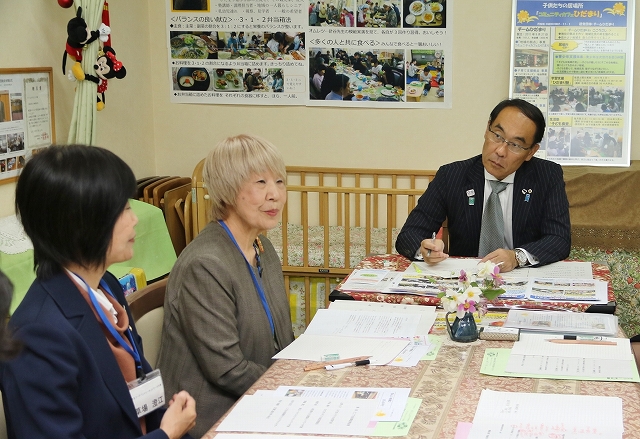 どこでも知事室の様子