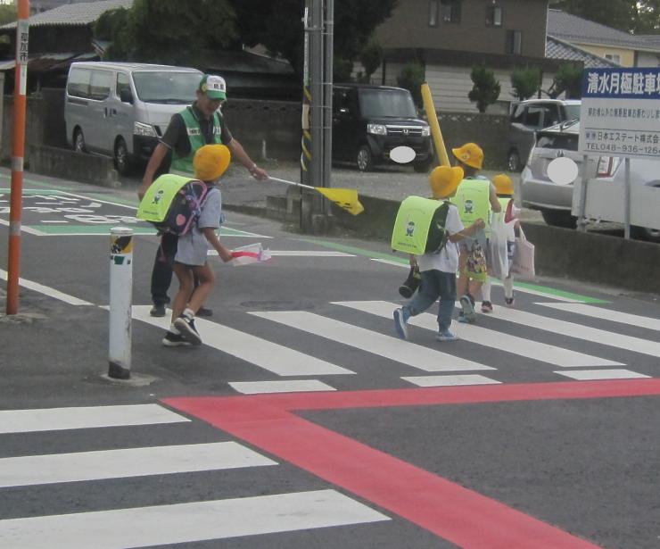 見守り活動の写真