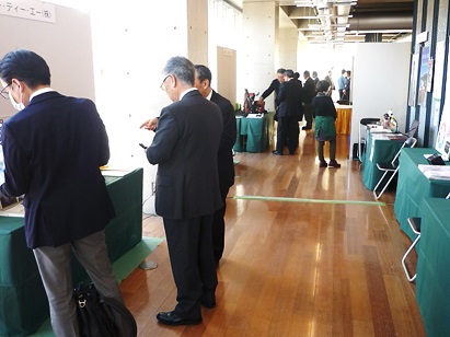 展示会場の様子の写真