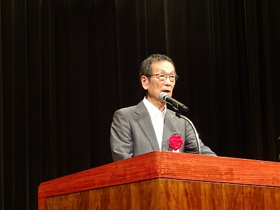 埼玉県医師会会長様の祝辞写真