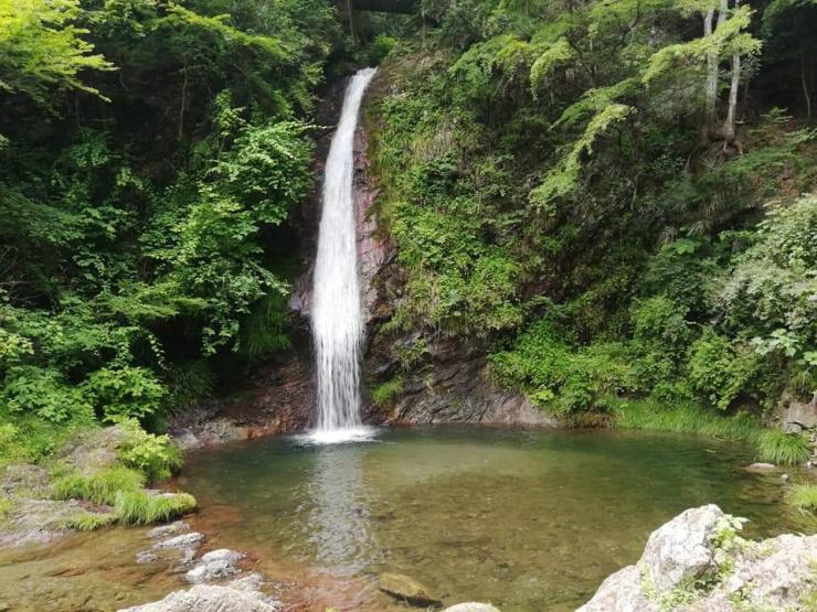 秩父華厳の滝（夏）