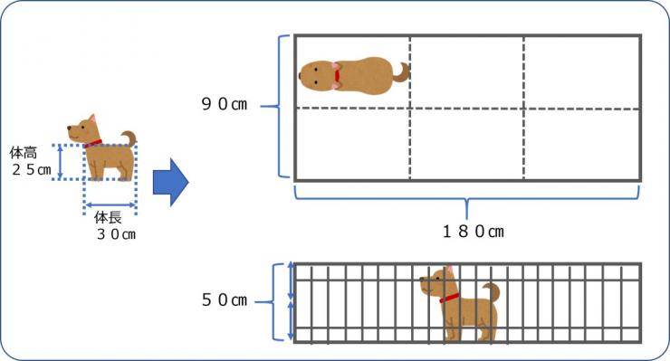 犬の一体型イメージ