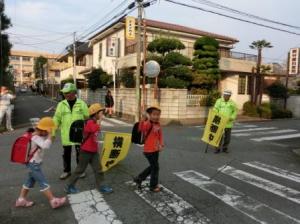 子供たちは安全に下校