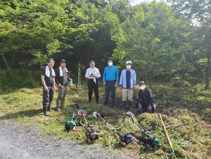 1回目の活動の集合写真