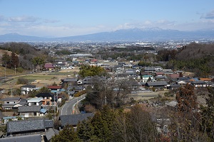 高台から