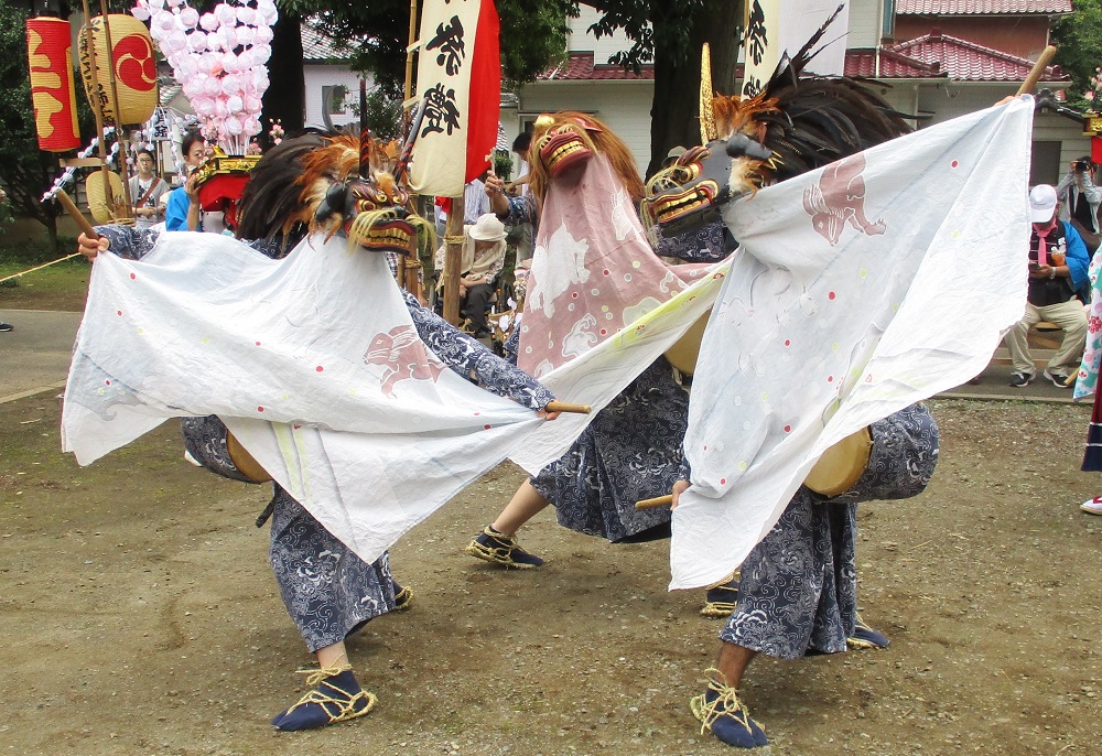 秋葉ささら獅子舞_1000