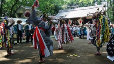 下唐子の獅子舞 [東松山市]_400