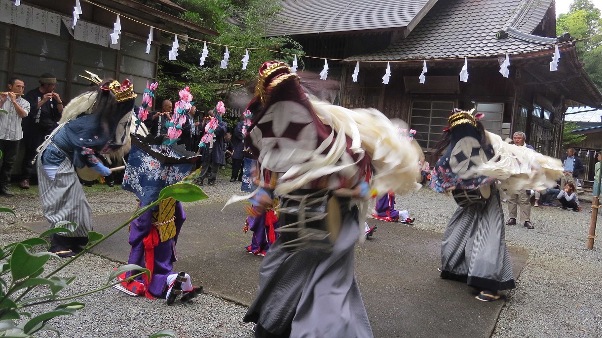 上サ地区ささら獅子 [ときがわ町]