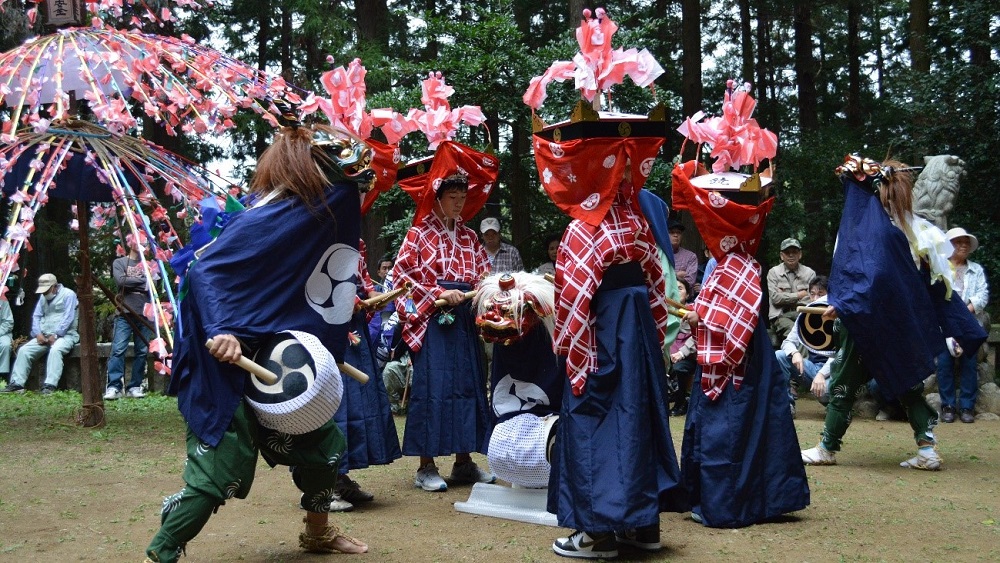 下福田ささら獅子舞 [滑川町]_1000