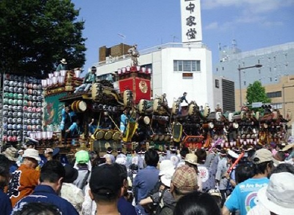 熊谷八坂神社祭礼行事（熊谷うちわ祭） [熊谷市]