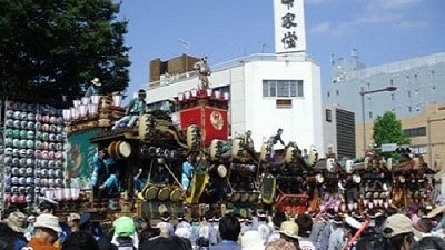 熊谷八坂神社祭礼行事（熊谷うちわ祭） [熊谷市]_400