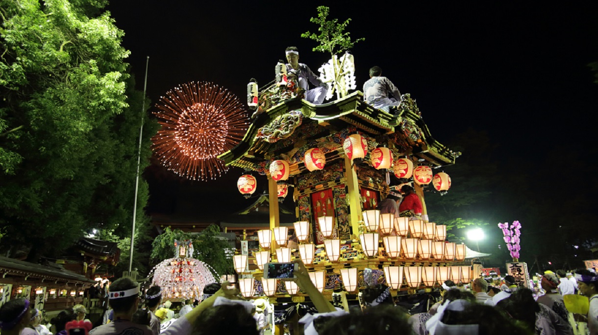 秩父川瀬祭の川瀬と屋台の行事 [秩父市]_1220