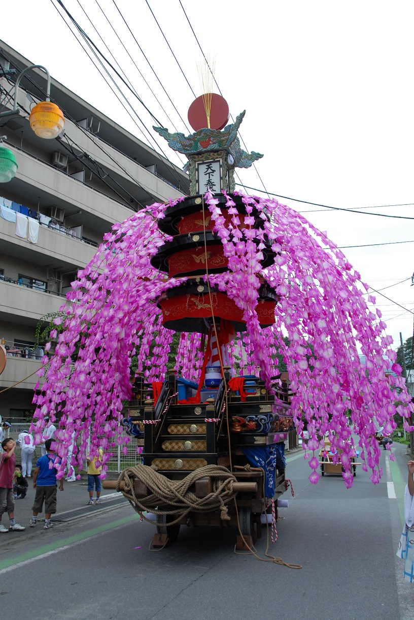 秩父川瀬祭の川瀬と屋台の行事 [秩父市]