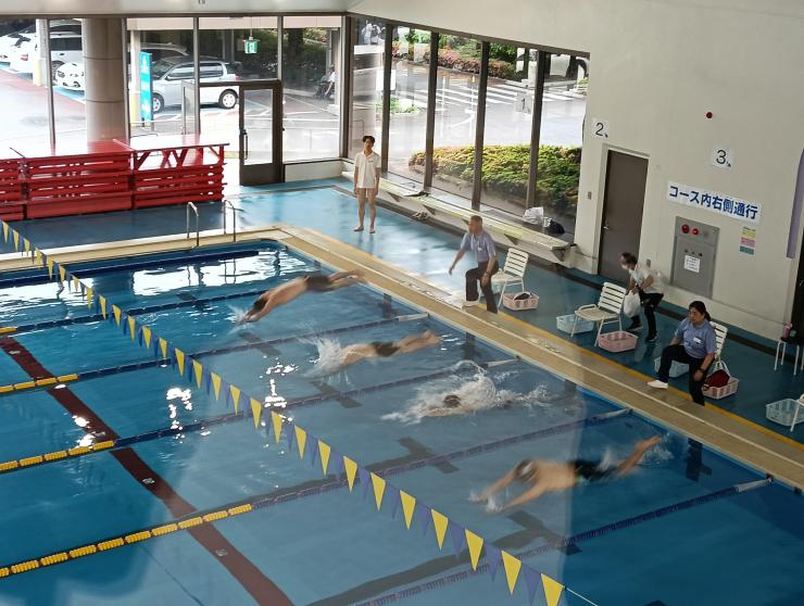 春季大会 水泳