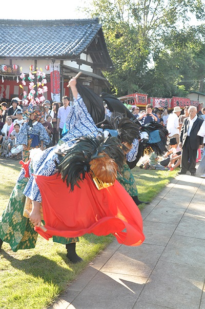 写真：下新倉氷川八幡神社秋祭り2