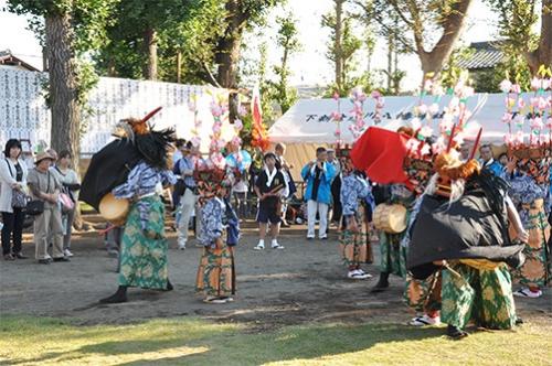 写真：下新倉氷川八幡神社秋祭り3