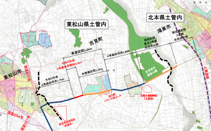 事業位置図