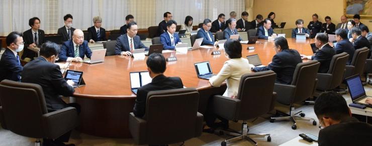 写真：議会運営委員会の模様