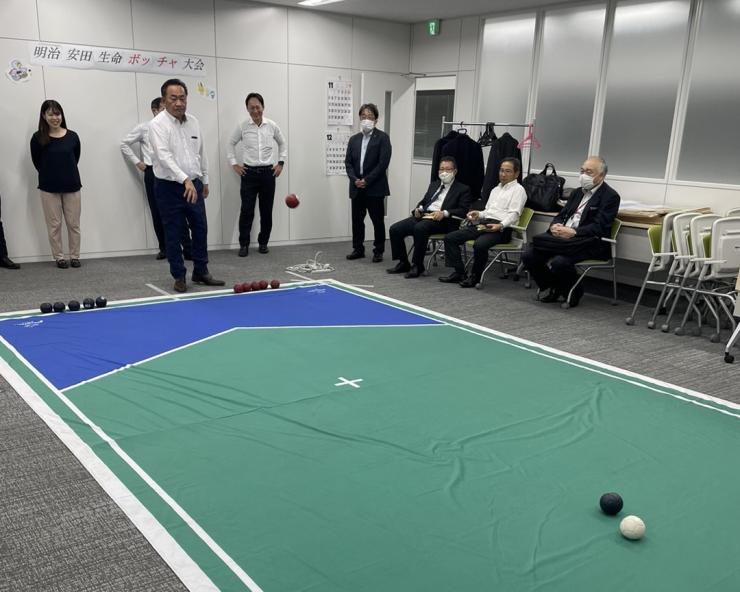 明治安田生命ボッチャ大会1