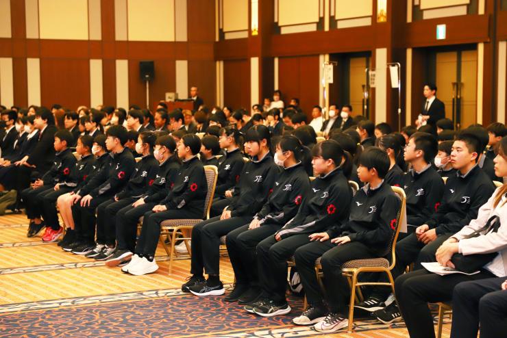 選手たちの様子