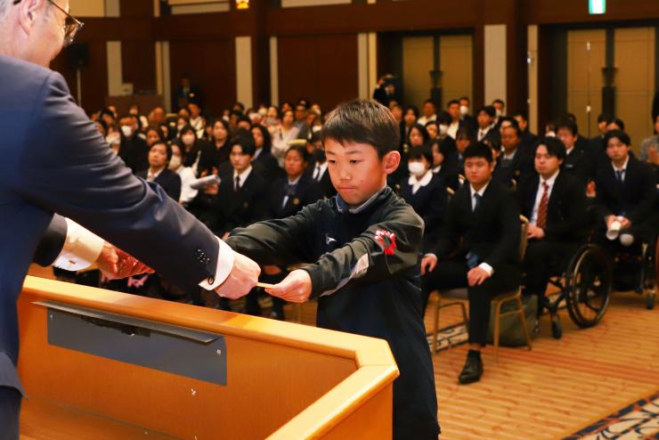 認定証交付プラチナキッズ