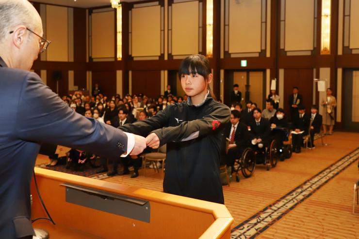 認定証交付プラチナジュニア