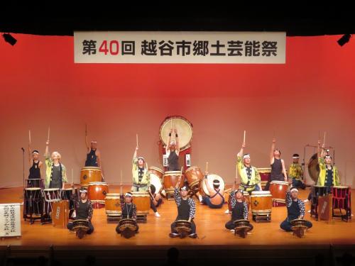 画像：越谷市郷土芸能祭