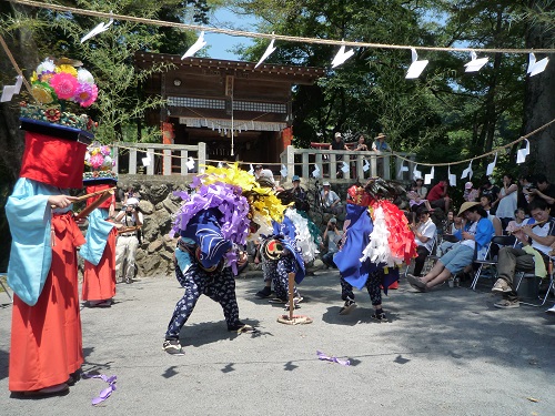 写真：芦ヶ久保獅子舞保存会2