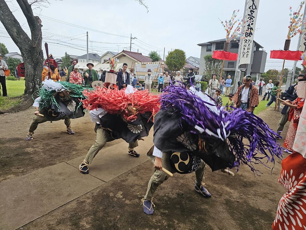 野々宮の獅子舞