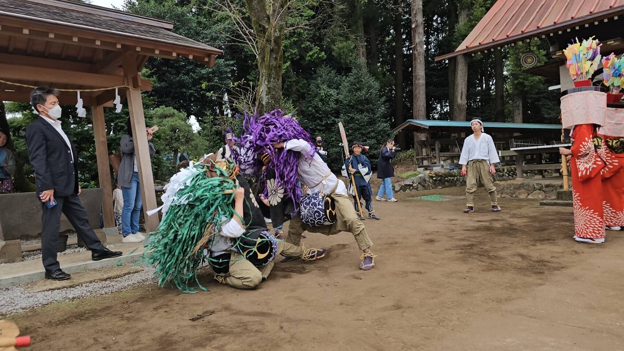 野々宮の獅子舞