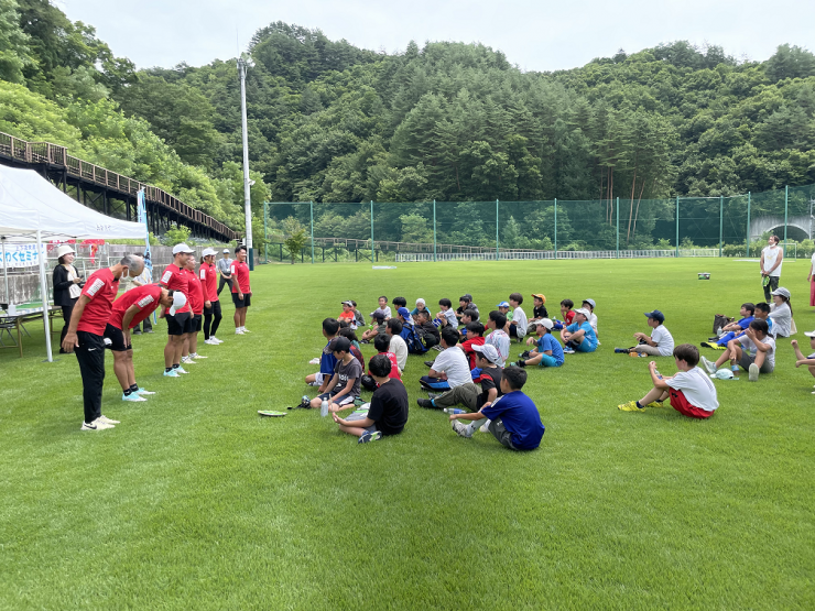 サッカー教室終了