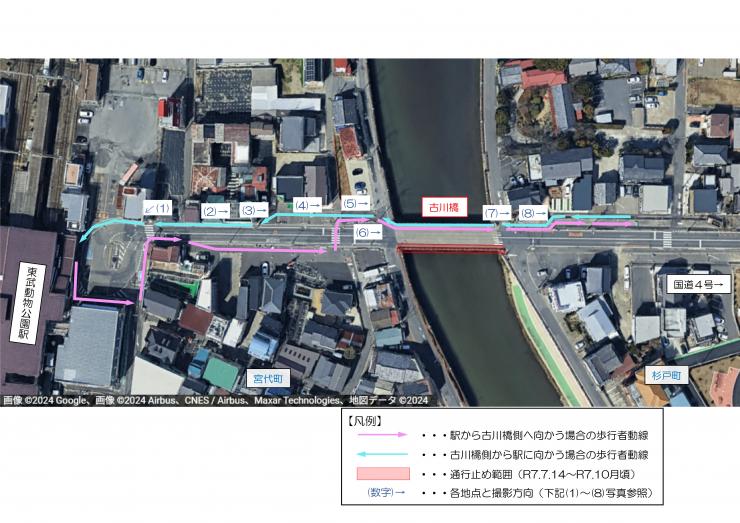 7月からの同線・規制図