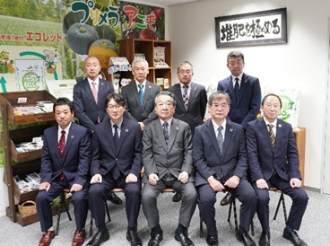 朝日アグリア株式会社幹部の皆さん