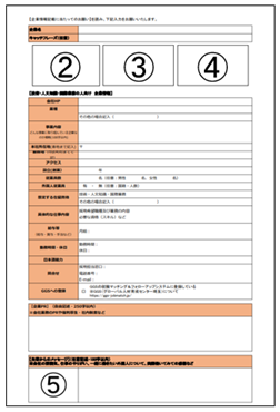 各企業の情報ページ