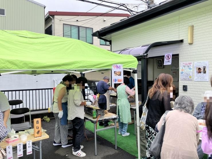 模擬店のブース