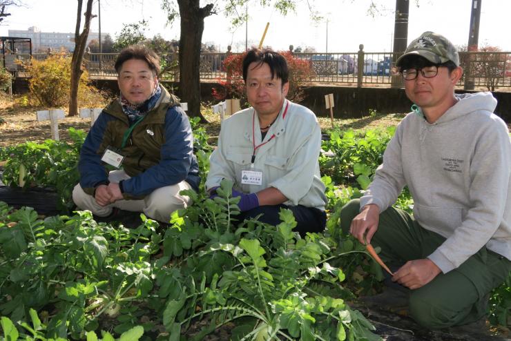 JAのボランティアのかたがた