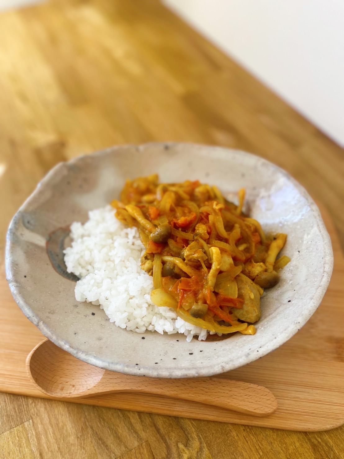 トマトの無水カレーの写真