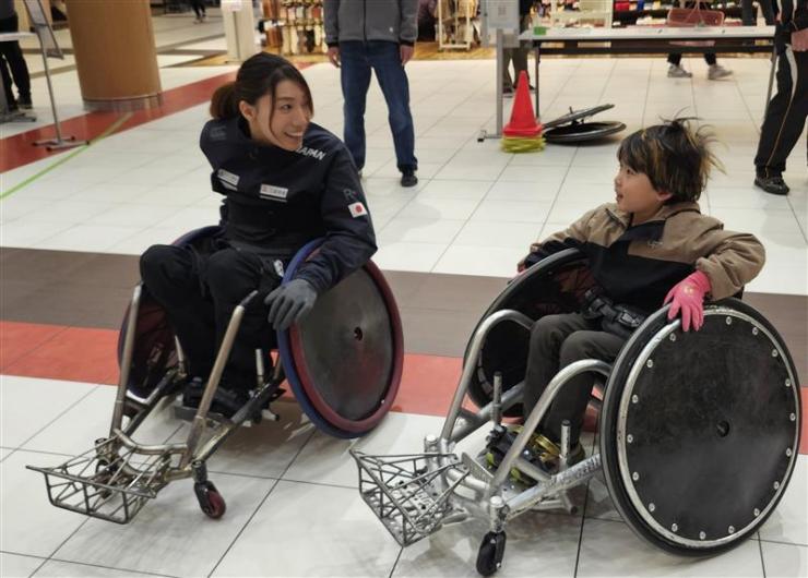 車いすラグビー体験4