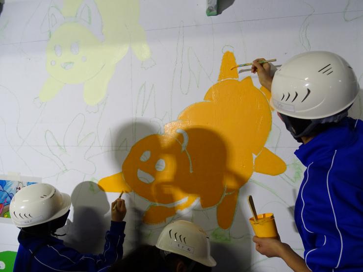 制作1日目の様子