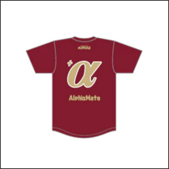 越谷アルファーズのB賞、サイン入りTシャツ