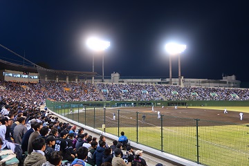 満席のスタンド