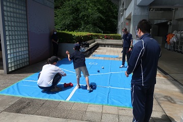 ボッチャの体験