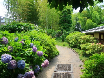 エントランス前