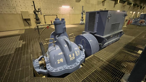 新三郷浄水場送水ポンプ