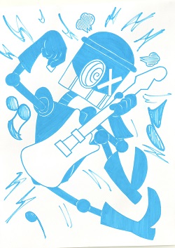 「ロボット」カナザワカズマ